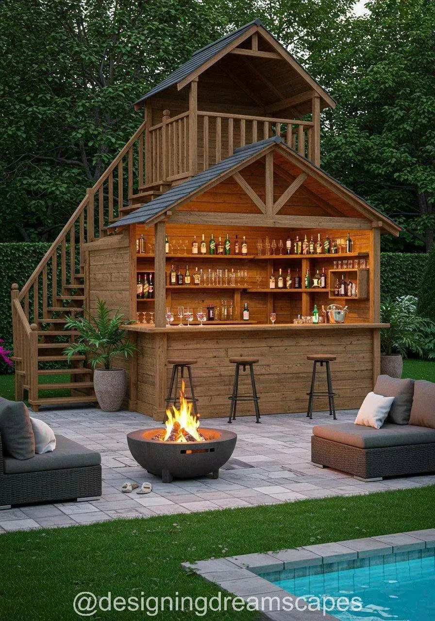 DIY Backyard Bars: Elevate Your Outdoor Entertainment Space