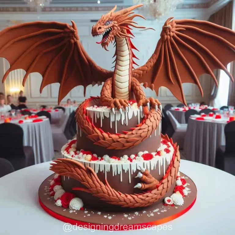 Epic & Enchanting: The Dragon Birthday Cake That Brings Fantasy to Life