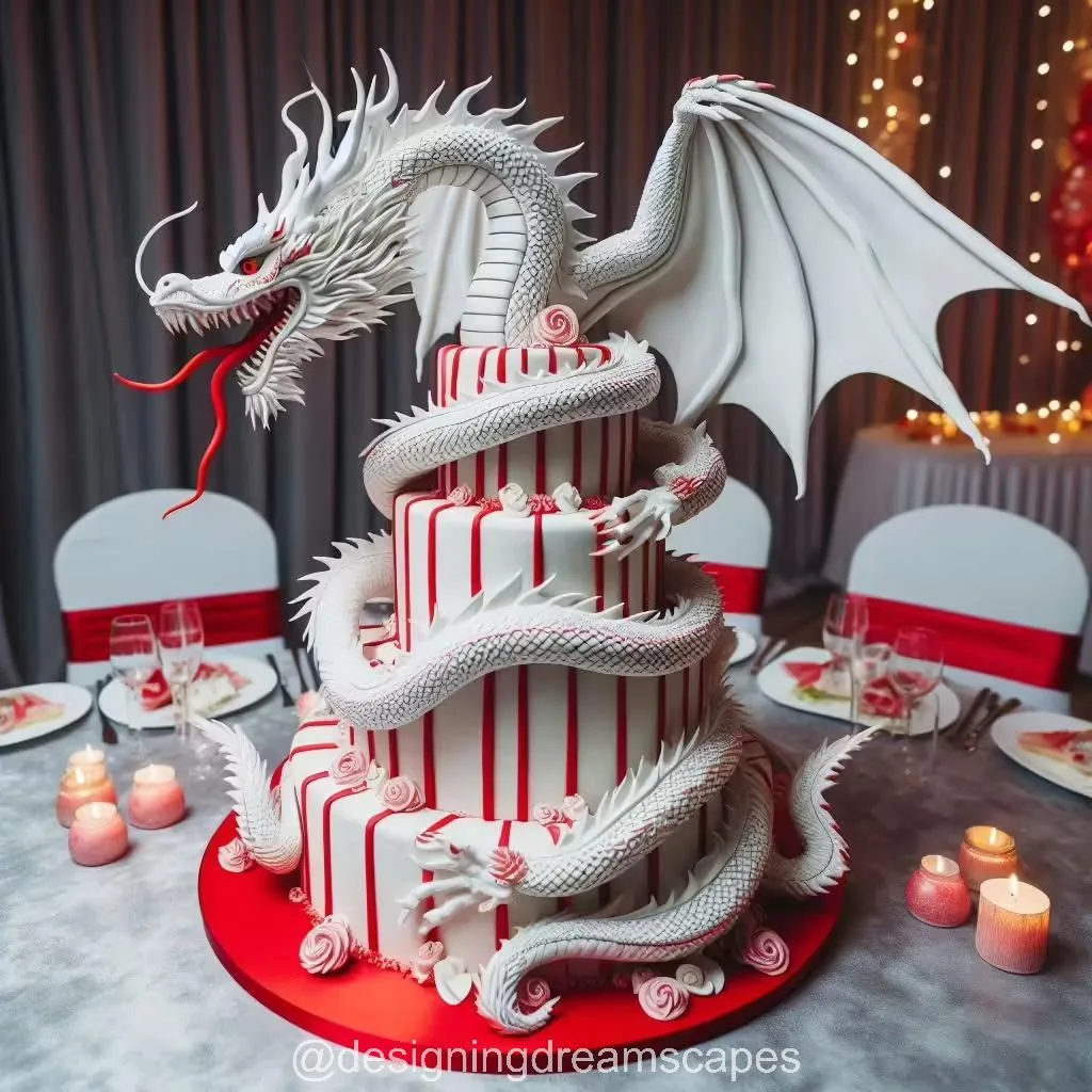 Epic & Enchanting: The Dragon Birthday Cake That Brings Fantasy to Life