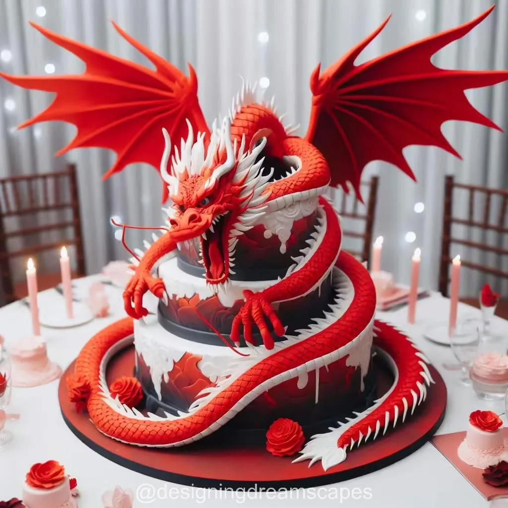 Epic & Enchanting: The Dragon Birthday Cake That Brings Fantasy to Life