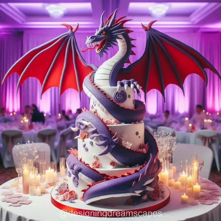 Epic & Enchanting: The Dragon Birthday Cake That Brings Fantasy to Life