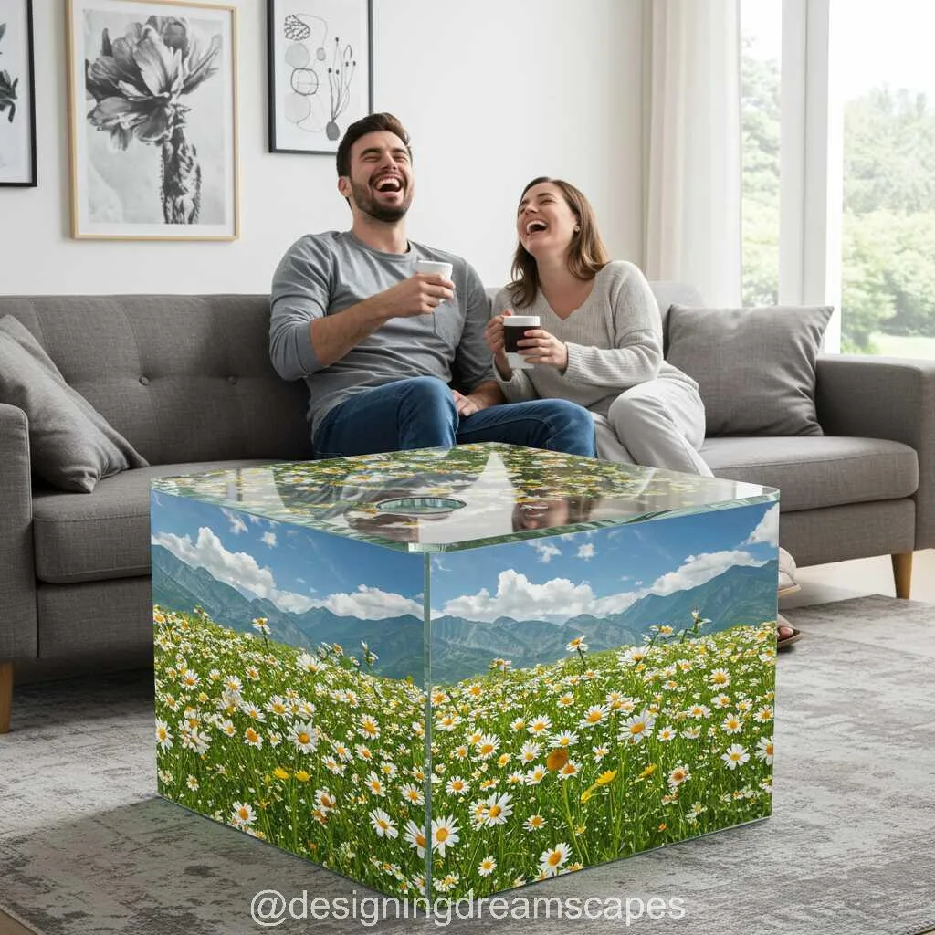 Bringing Nature Indoors: The Beauty of Flower Themed Coffee Tables