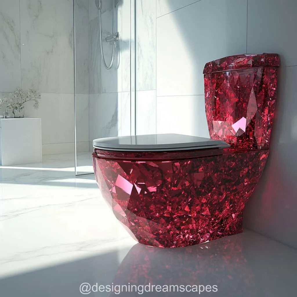 Luxury Redefined: The Elegance of Gemstone Toilets in Modern Bathrooms