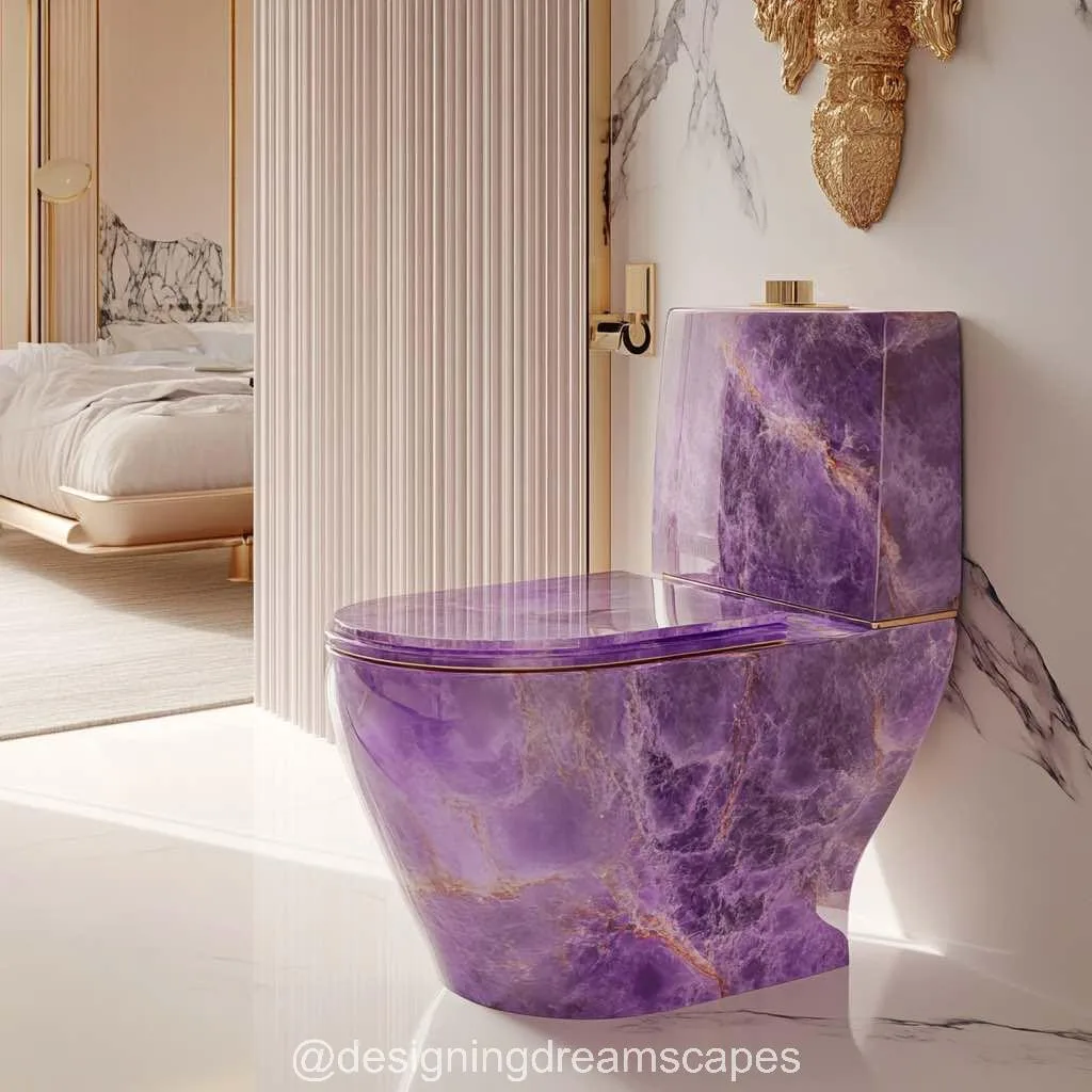 Luxury Redefined: The Elegance of Gemstone Toilets in Modern Bathrooms