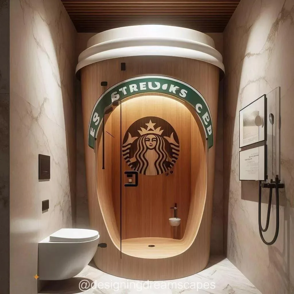 Experience Ultimate Refreshment with the Giant Coffee Cup Shower