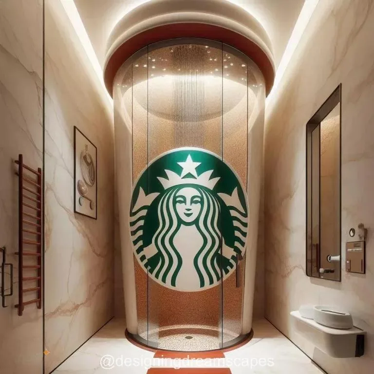 Experience Ultimate Refreshment with the Giant Coffee Cup Shower