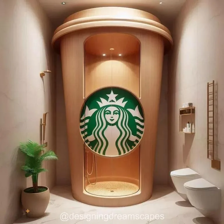 Experience Ultimate Refreshment with the Giant Coffee Cup Shower