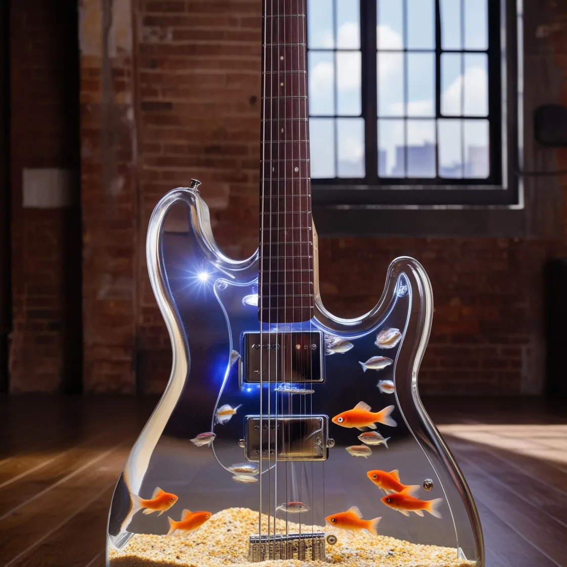 Strum the Waves: Guitar Aquariums That Rock Your Décor