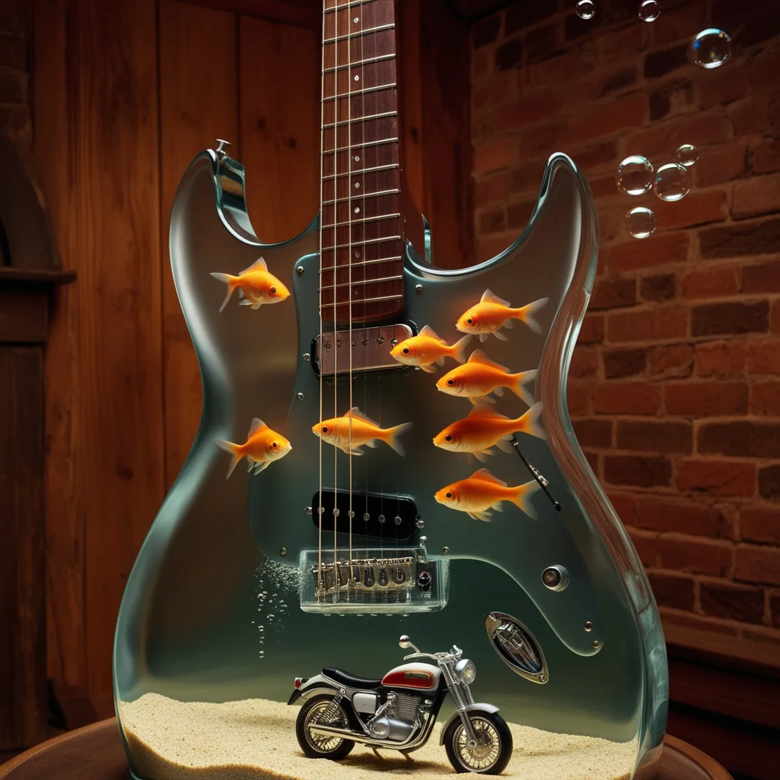 Strum the Waves: Guitar Aquariums That Rock Your Décor