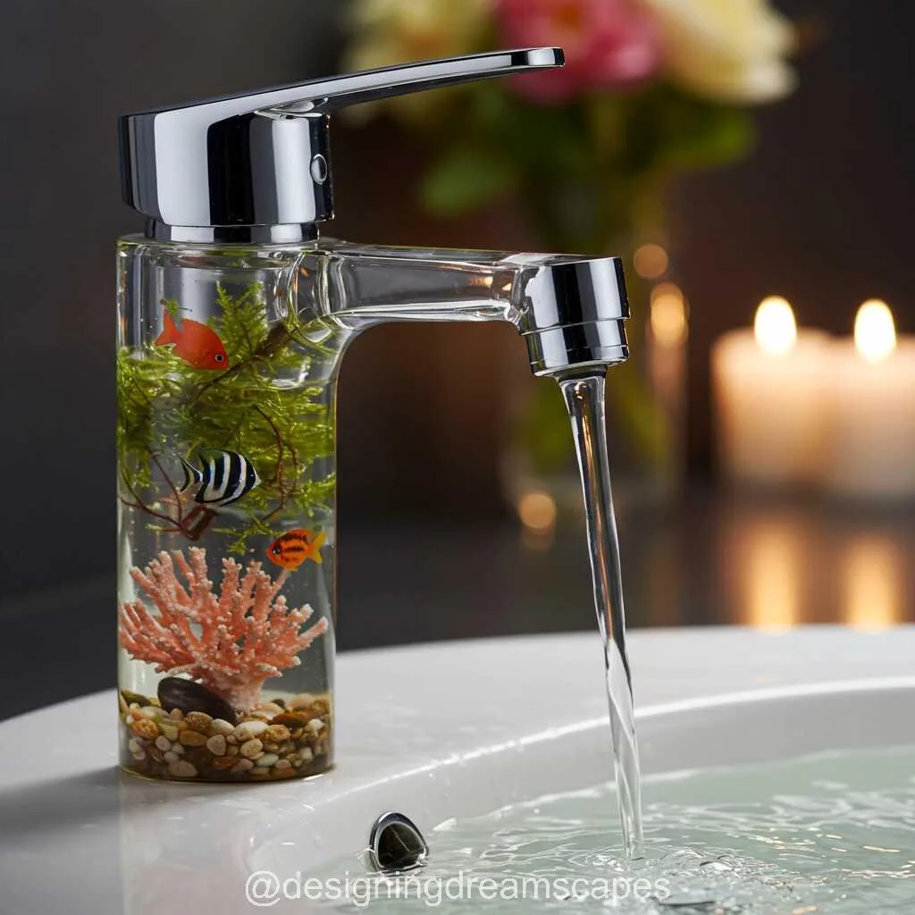 Integrated Aquarium Faucet: A Fusion of Functionality and Aquatic Beauty