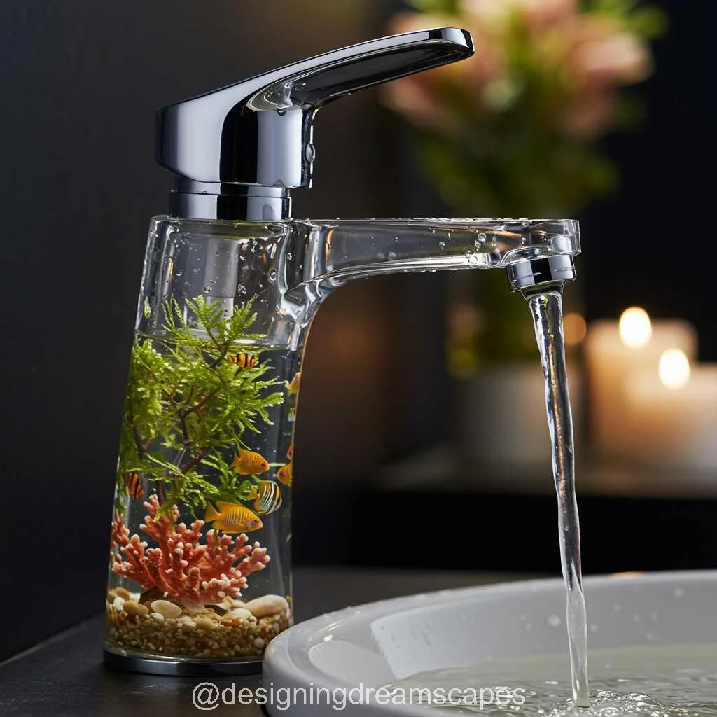 Integrated Aquarium Faucet: A Fusion of Functionality and Aquatic Beauty