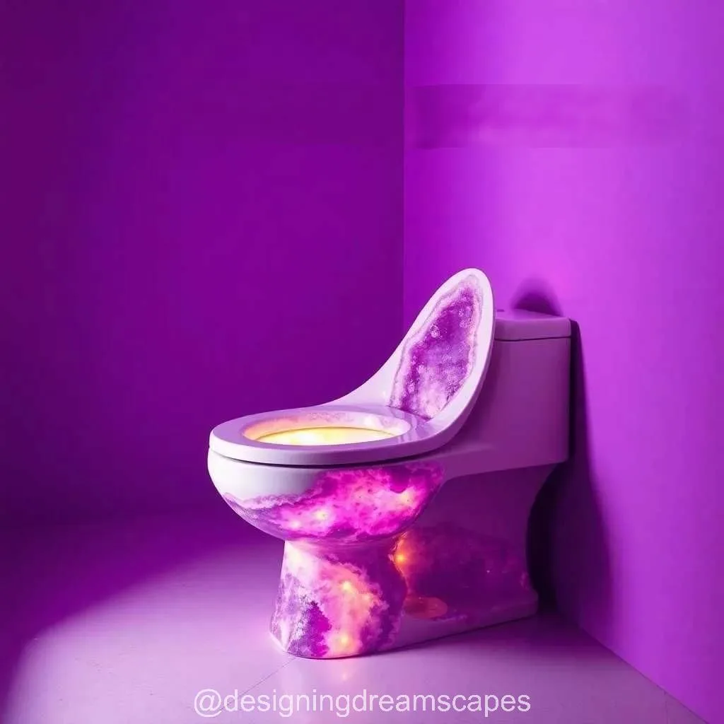 Mineral Crystal Toilet: A Luxurious Fusion of Nature and Elegance