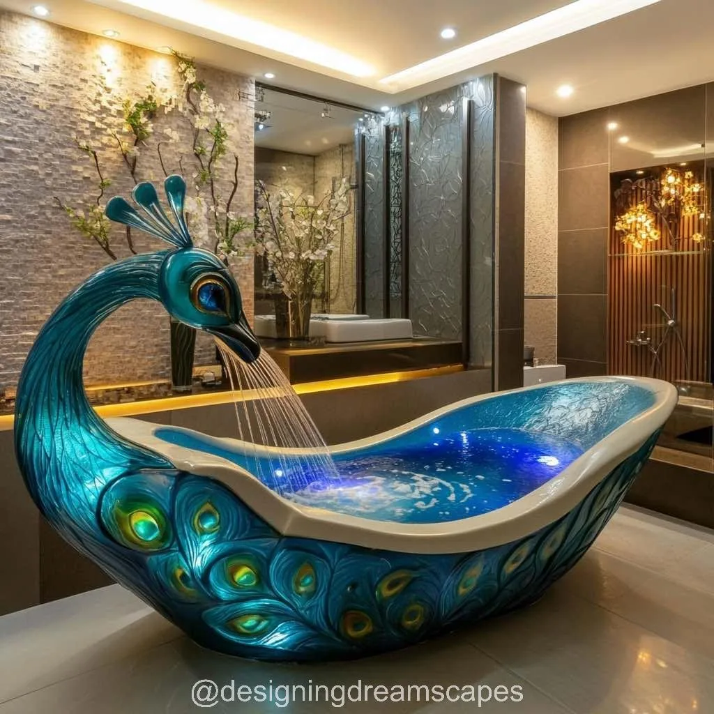 Bathe in Grandeur: Experience the Beauty of Peacock Bathtubs