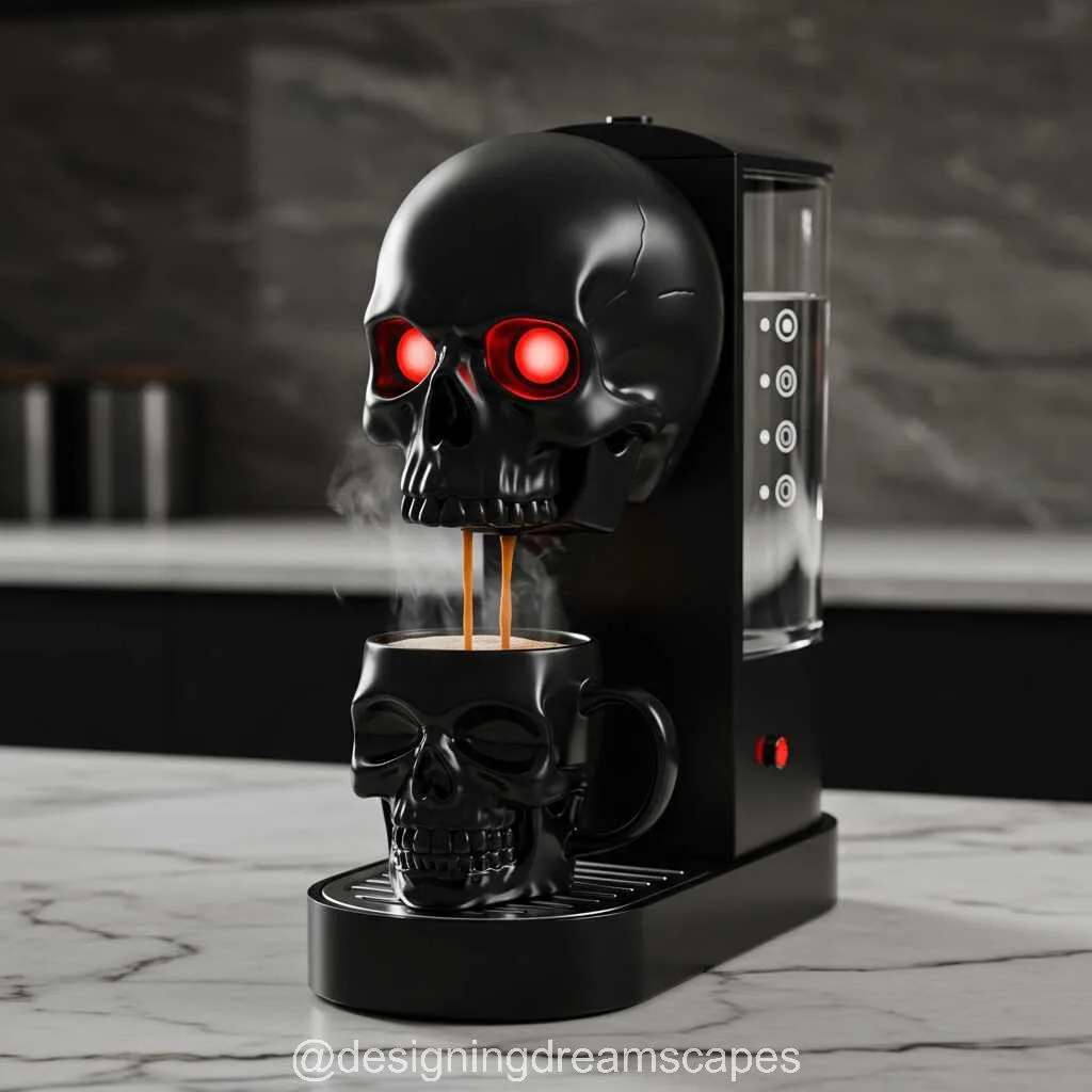 For Coffee Lovers with a Dark Side: Must-Have Skull Coffee Makers