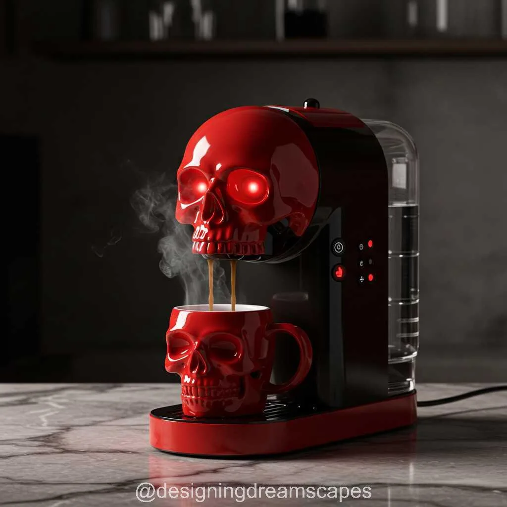 For Coffee Lovers with a Dark Side: Must-Have Skull Coffee Makers