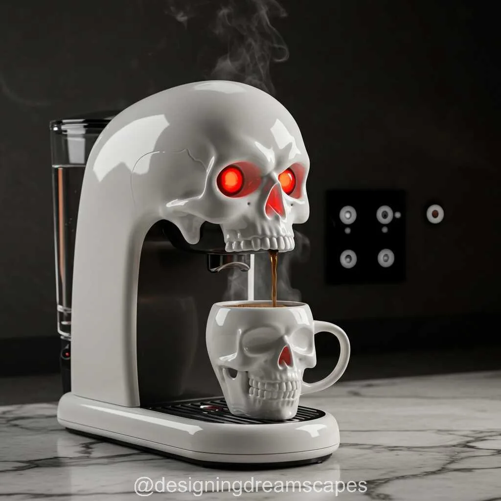 For Coffee Lovers with a Dark Side: Must-Have Skull Coffee Makers