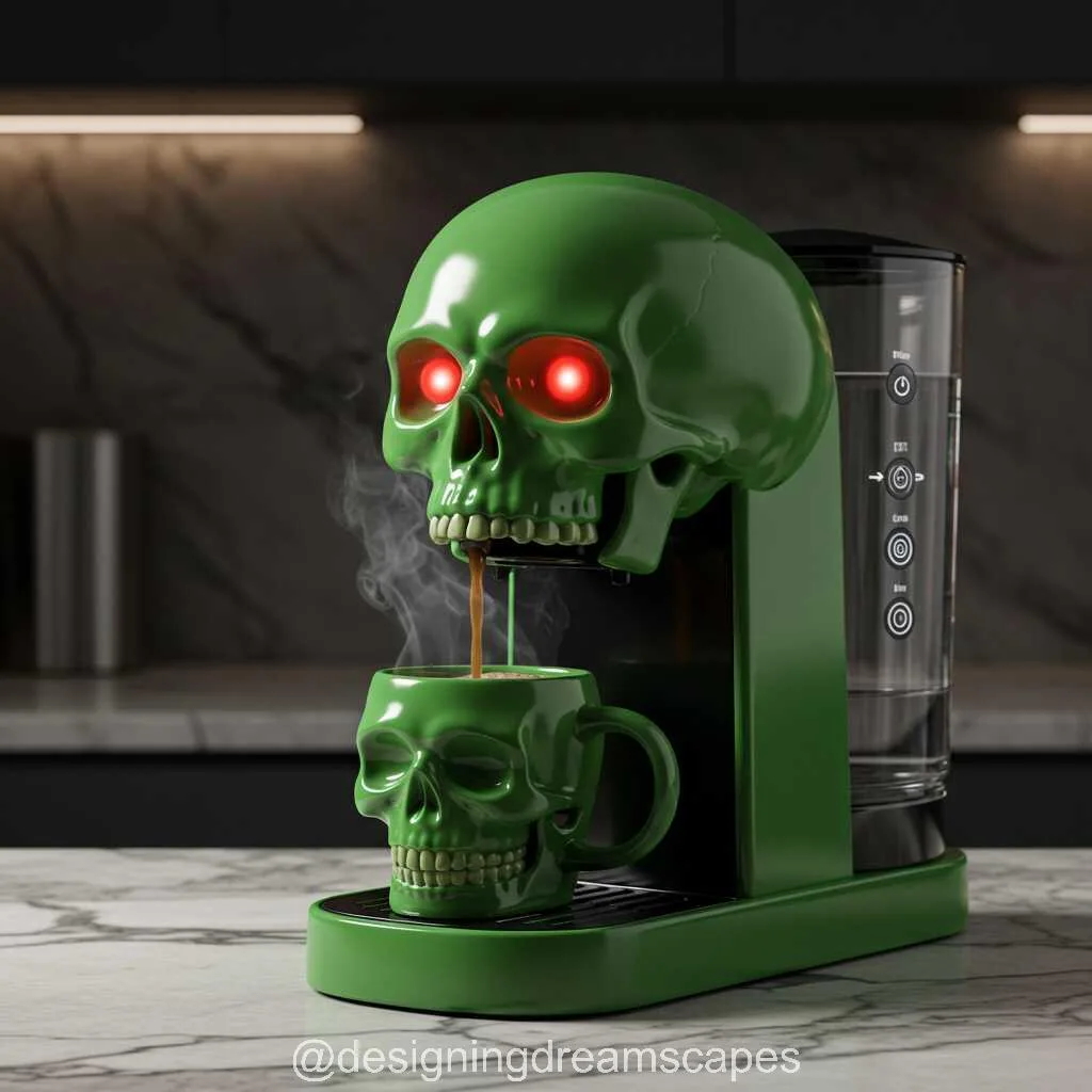 For Coffee Lovers with a Dark Side: Must-Have Skull Coffee Makers