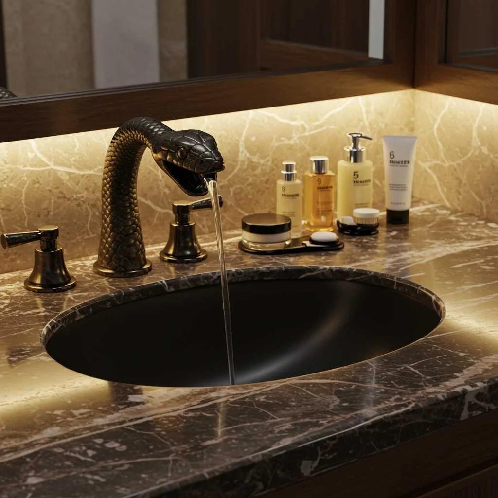 Snake Faucets: The Serpent-Inspired Design That Transforms Your Bathroom