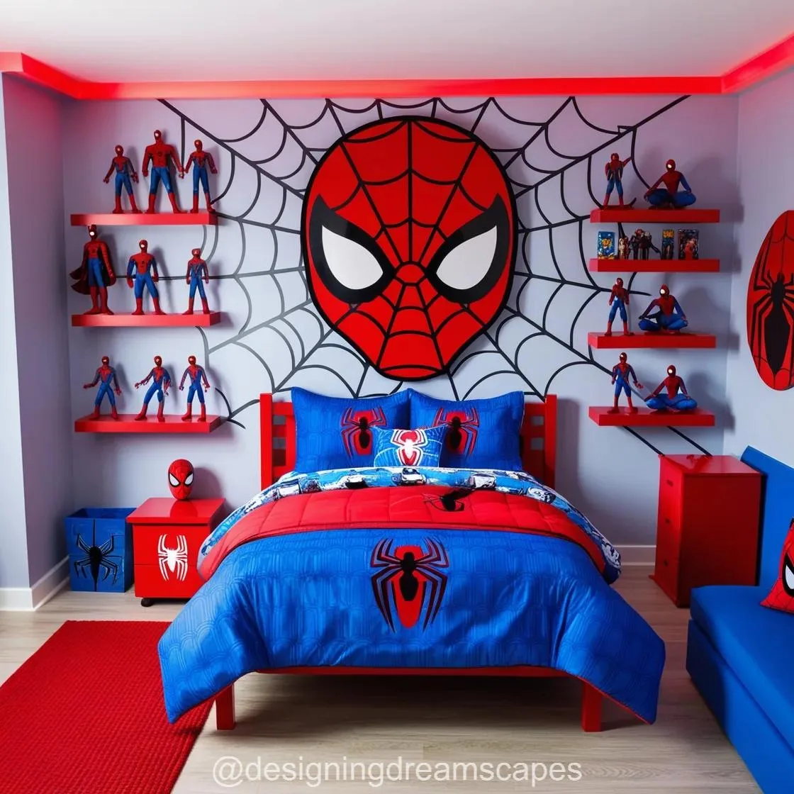 Create a Spidey-Inspired Sanctuary: Spider-Man Bedroom Design Tips