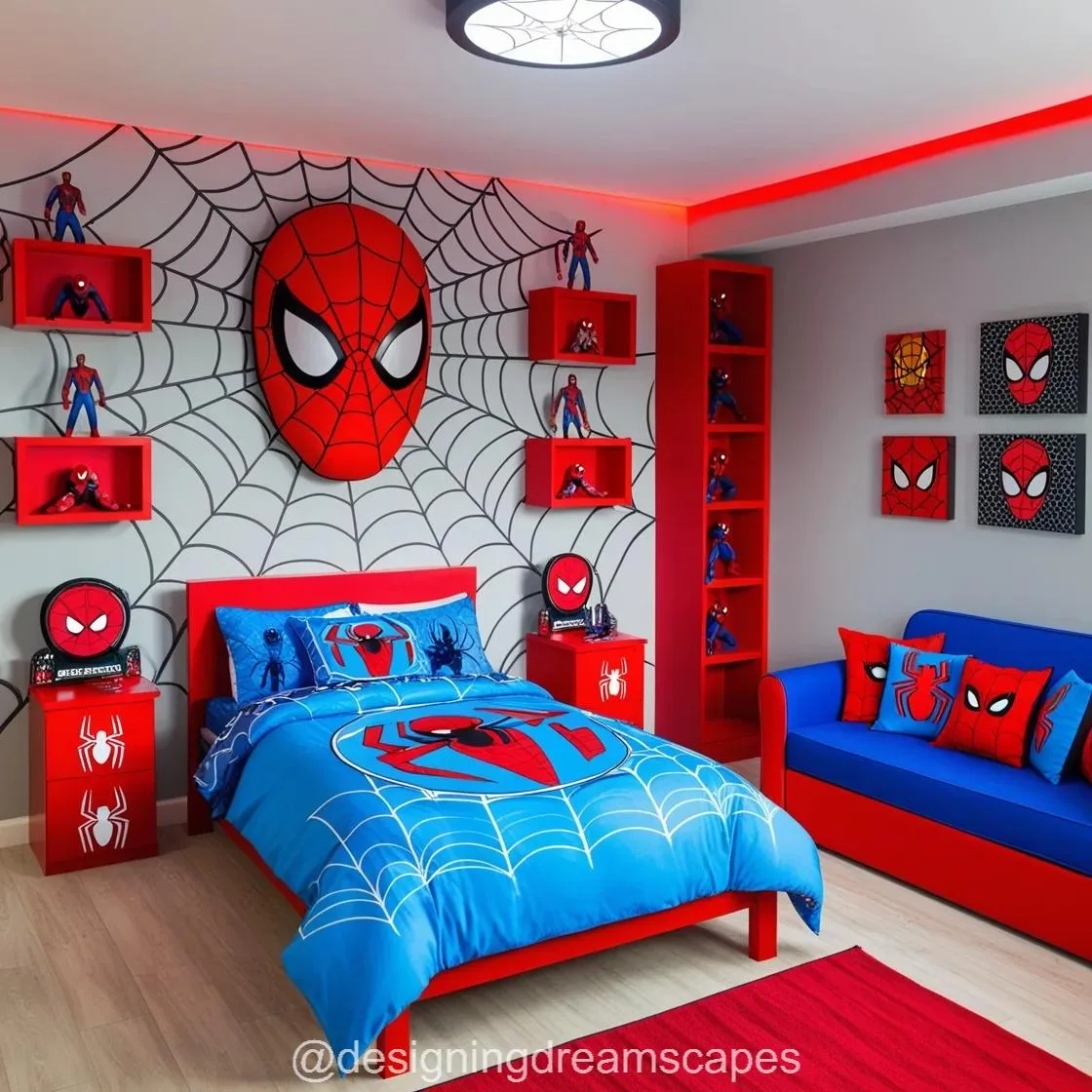 Create a Spidey-Inspired Sanctuary: Spider-Man Bedroom Design Tips