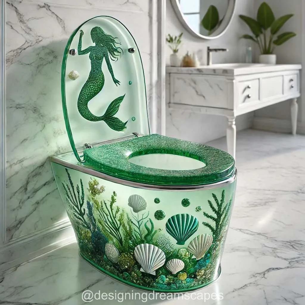 Transform Your Bathroom with Stunning Mermaid Toilets – A Magical Underwater Escape