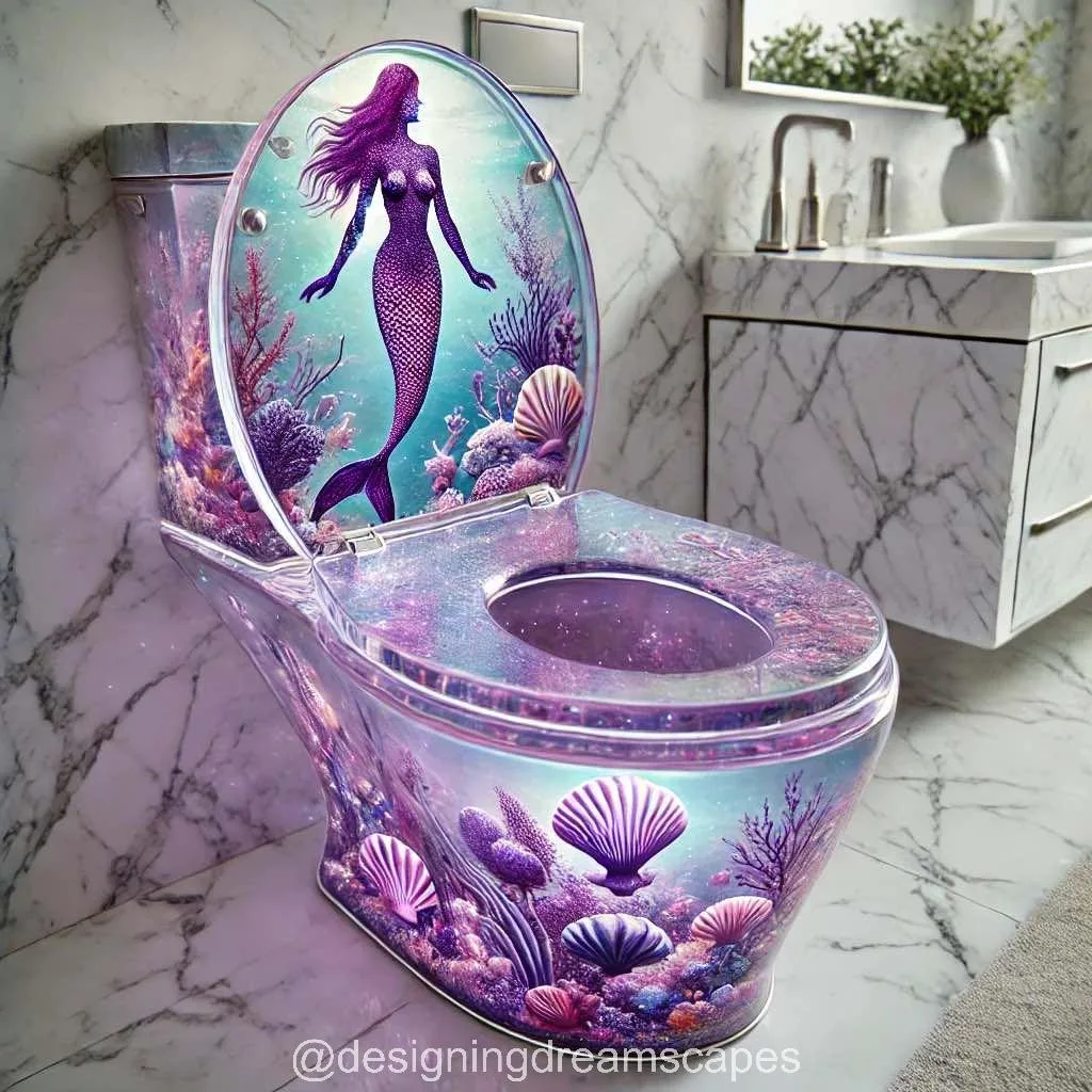 Transform Your Bathroom with Stunning Mermaid Toilets – A Magical Underwater Escape