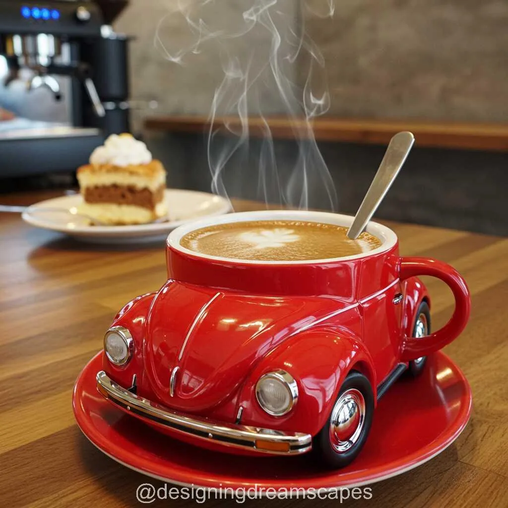 The Perfect Blend of Nostalgia and Coffee: VW Beetle Mug