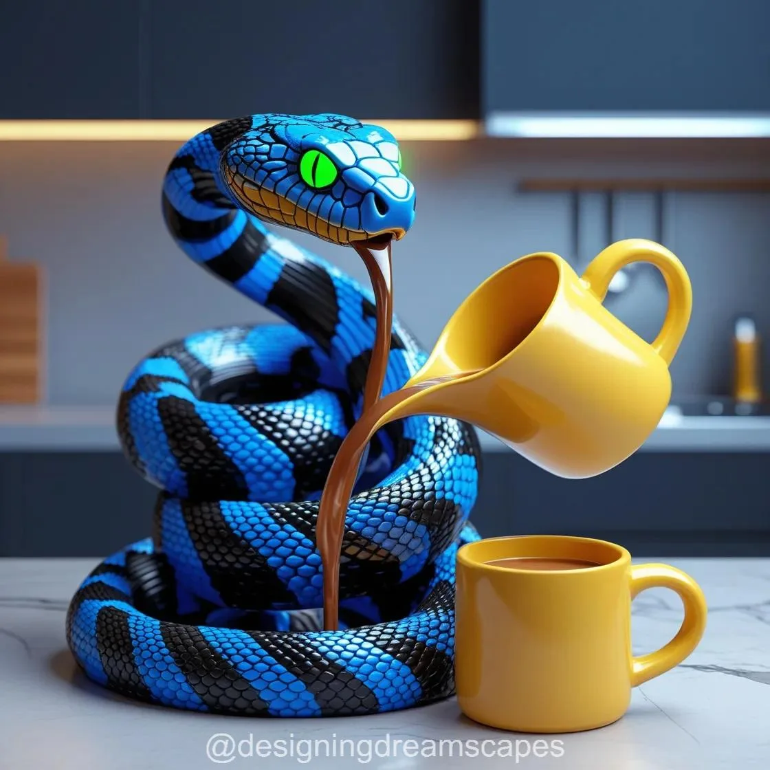 Snake Coffee Maker: A Bold Design for Coffee Lovers with an Edge