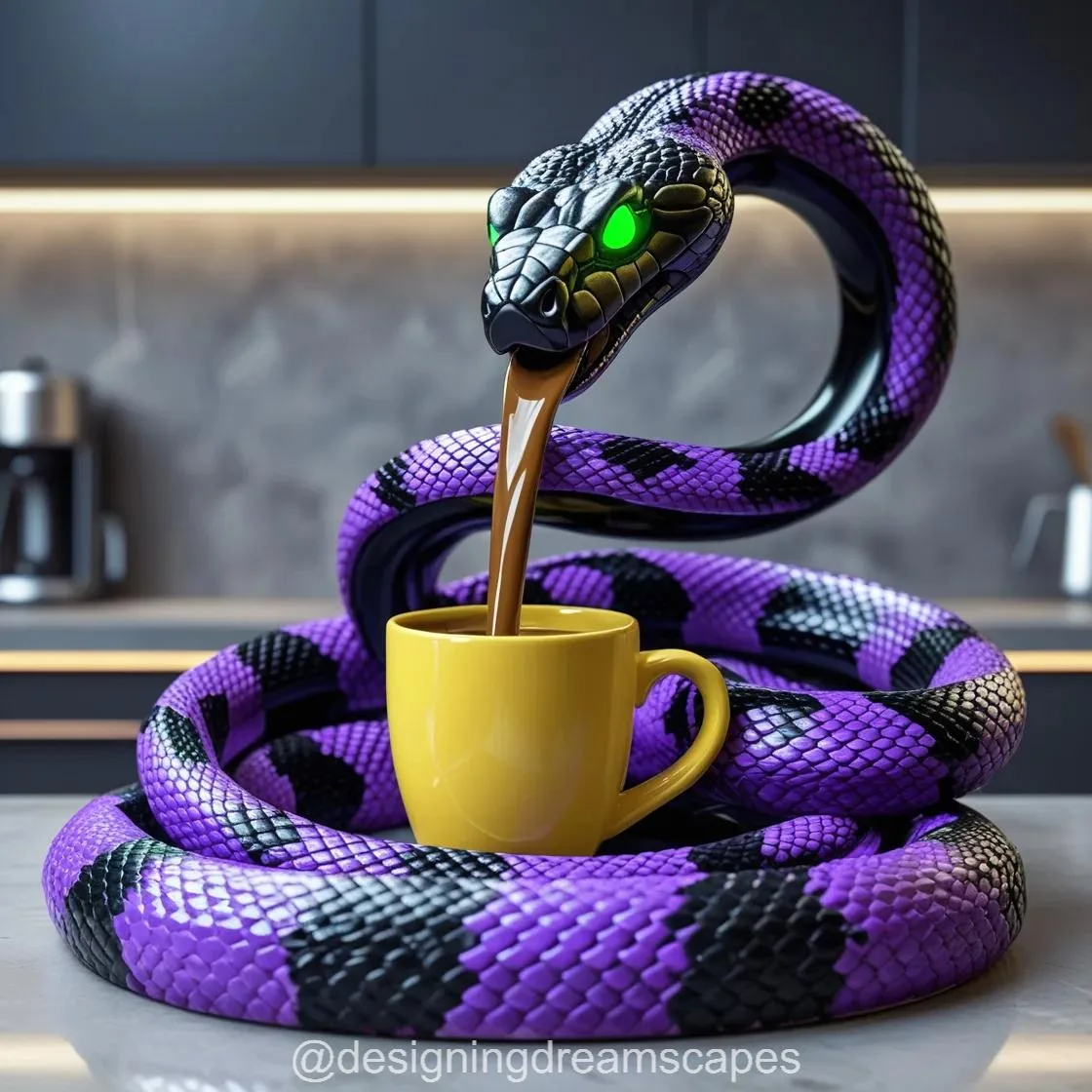 Snake Coffee Maker: A Bold Design for Coffee Lovers with an Edge