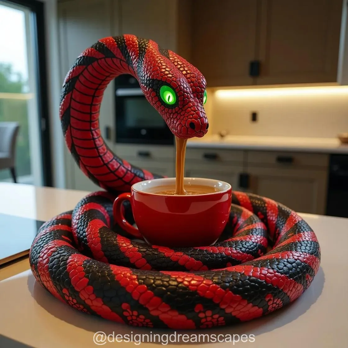 Snake Coffee Maker: A Bold Design for Coffee Lovers with an Edge