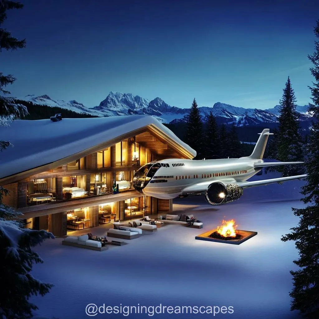 Airplane Mountain Mansion: Where Aviation Meets High-Altitude Luxury