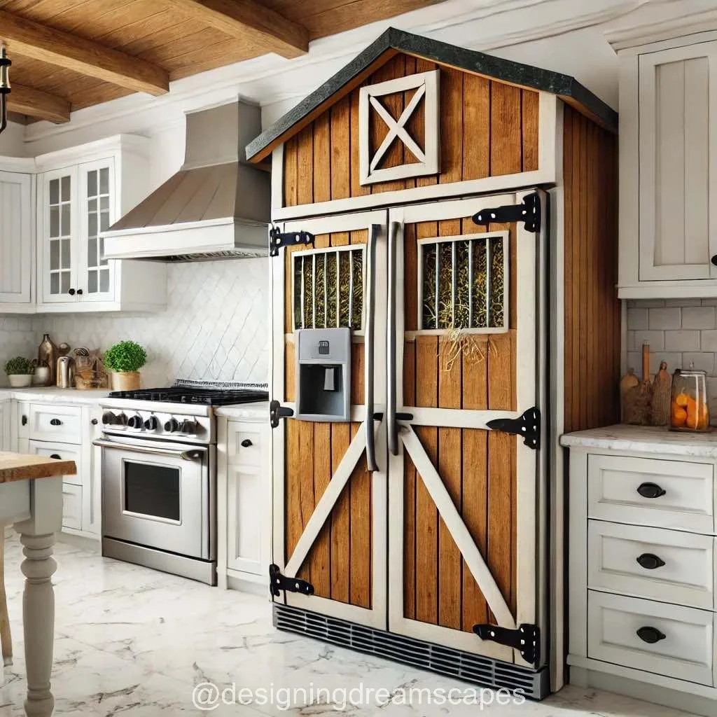 Rustic Charm Meets Modern Cooling: The Appeal of Barn Fridges