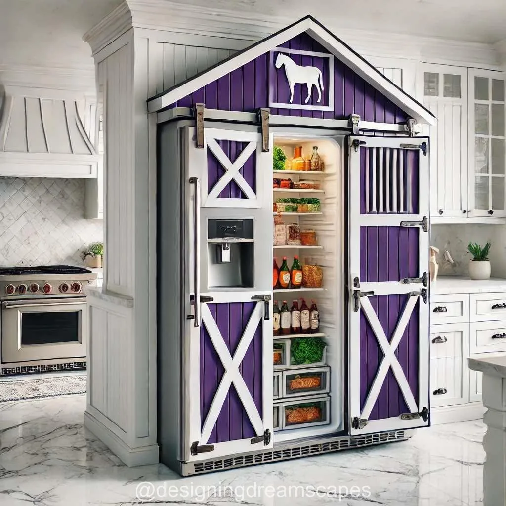 Rustic Charm Meets Modern Cooling: The Appeal of Barn Fridges