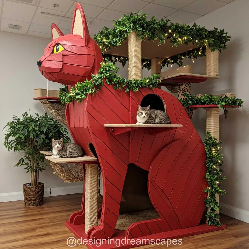 Purr-fect Fun: Explore the World of Cat Shaped Cat Playgrounds