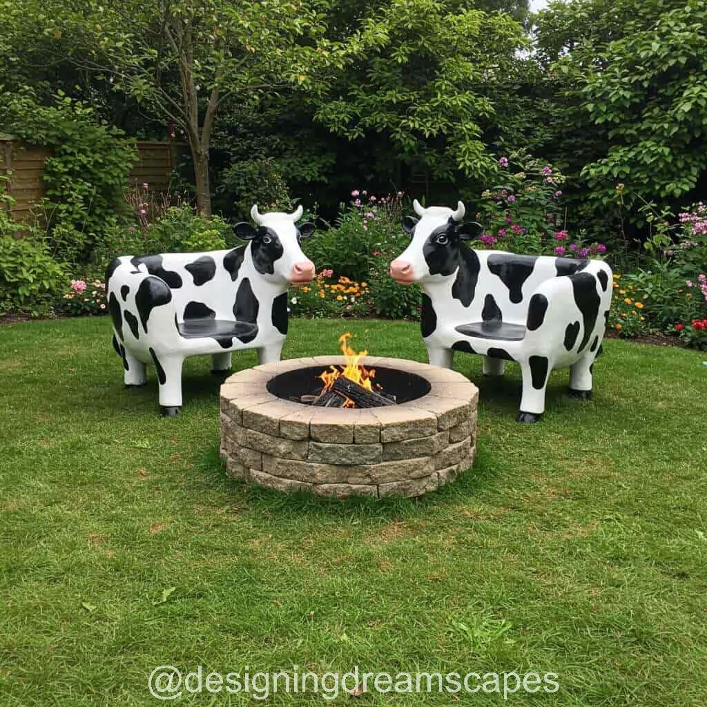 Cow Shaped Chair Set: A Playful and Cozy Addition to Your Home