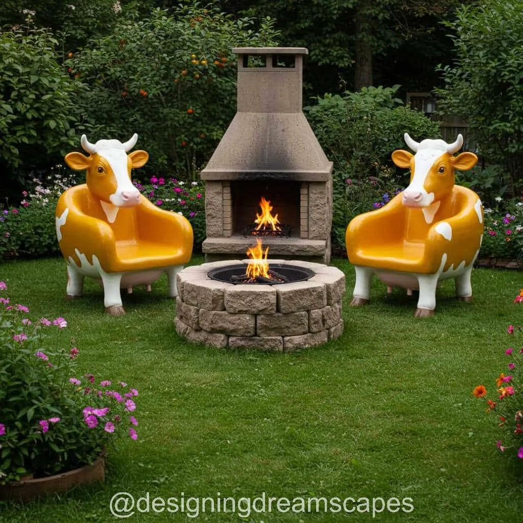 Cow Shaped Chair Set: A Playful and Cozy Addition to Your Home