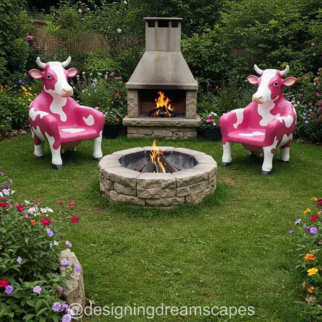 Cow Shaped Chair Set: A Playful and Cozy Addition to Your Home