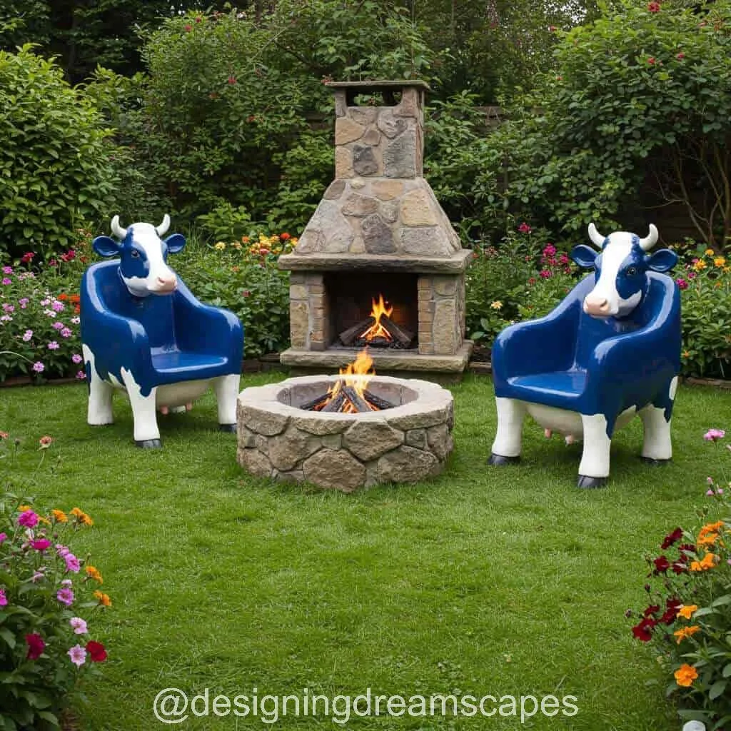 Cow Shaped Chair Set: A Playful and Cozy Addition to Your Home