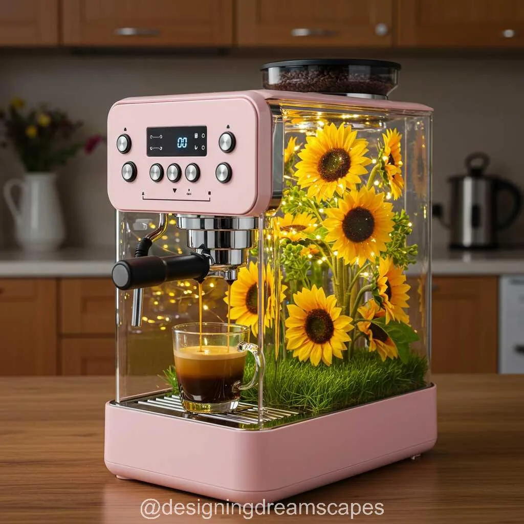 Bloom with Every Brew: The Elegance of Flower Themed Coffee Makers