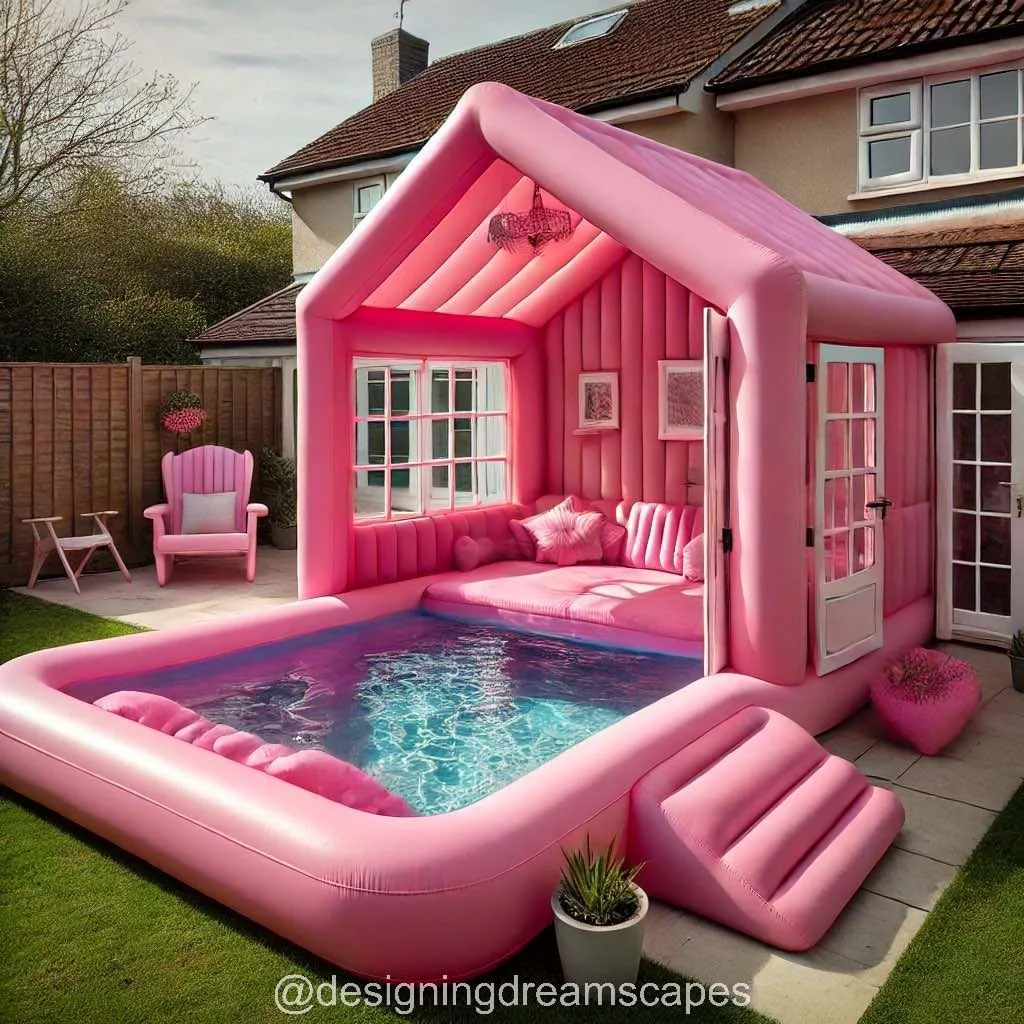 Transform Your Backyard with Giant Inflatable House Pools