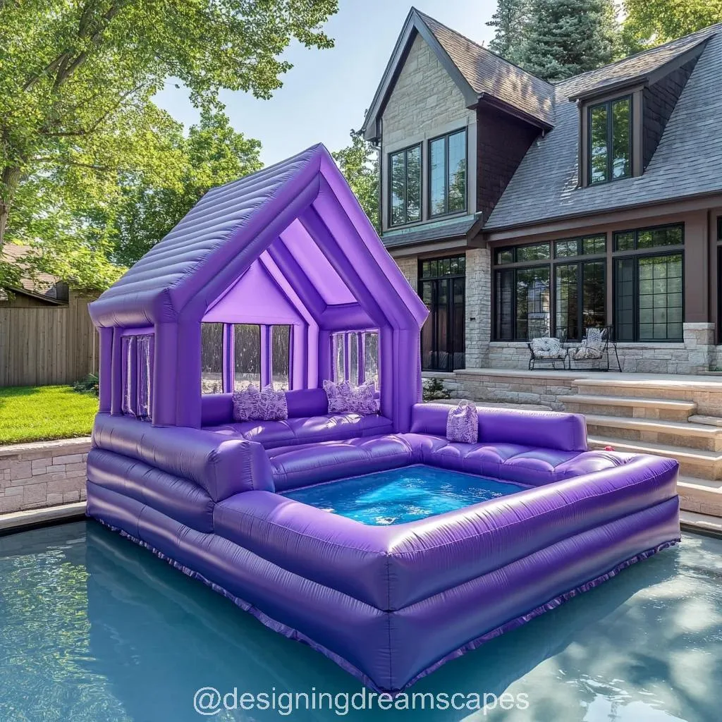 Transform Your Backyard with Giant Inflatable House Pools