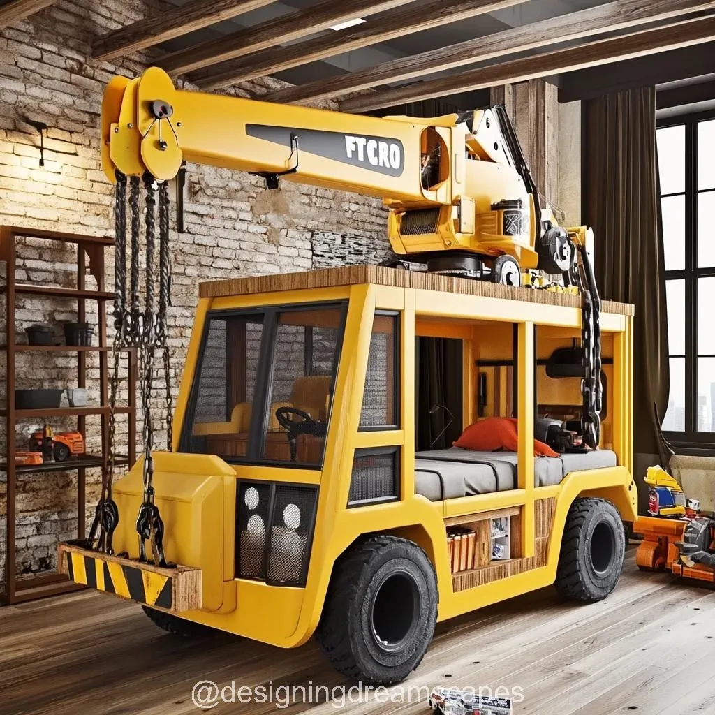 Heavy Equipment Bunk Beds: A Bold and Fun Sleeping Solution for Kids and Adults