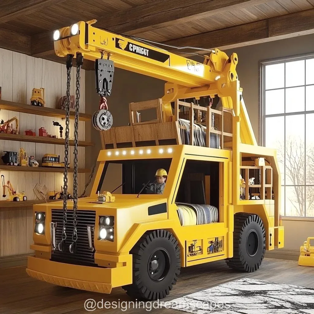 Heavy Equipment Bunk Beds: A Bold and Fun Sleeping Solution for Kids and Adults