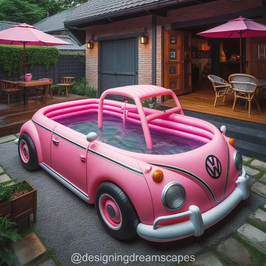 Float in Style: Experience Summer with the Inflatable Volkswagen Pool