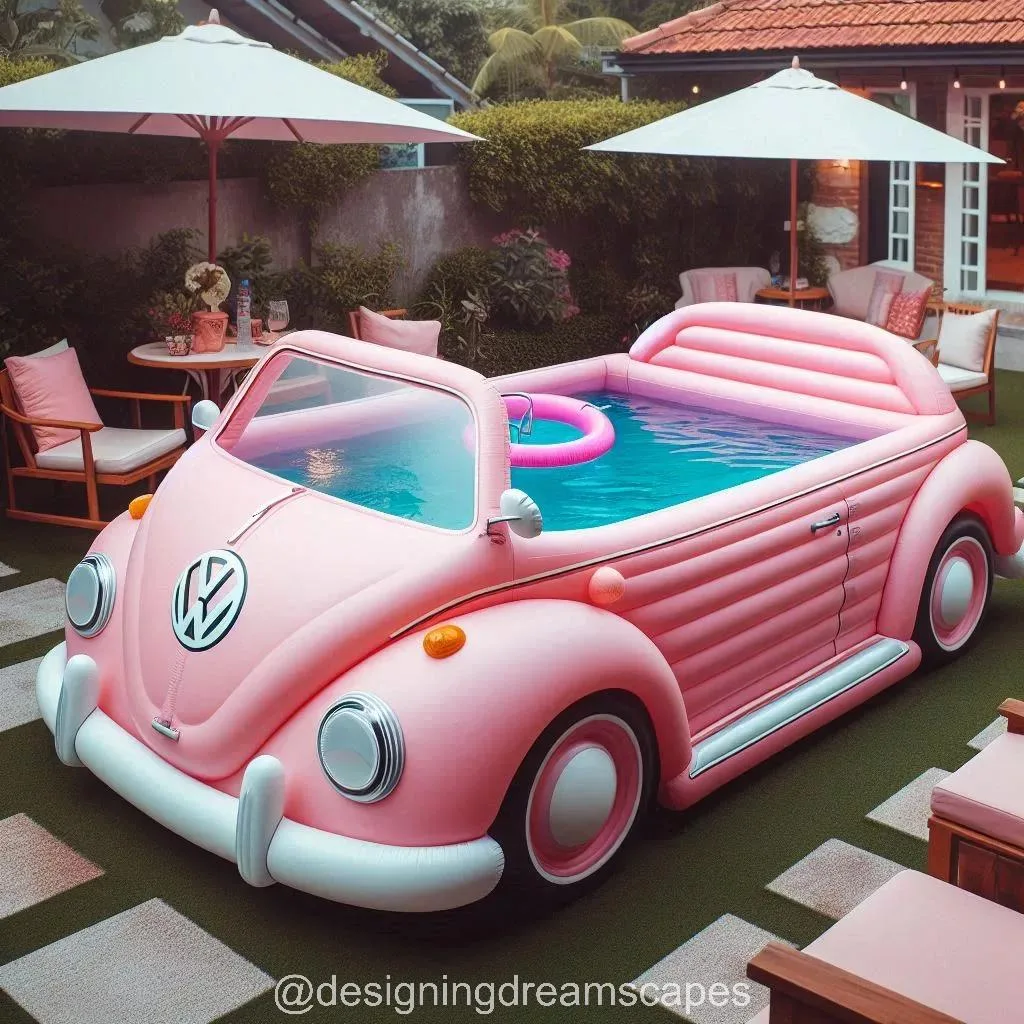 Float in Style: Experience Summer with the Inflatable Volkswagen Pool