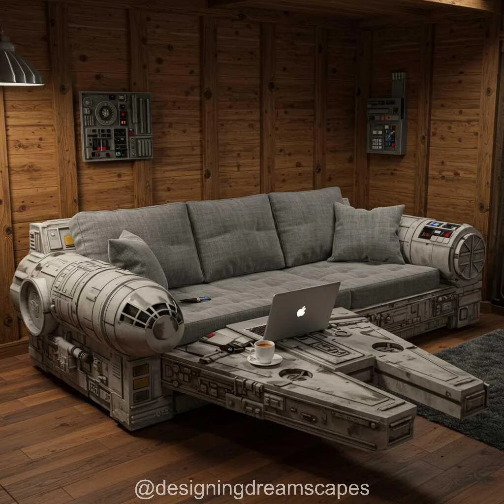 Millennium Falcon Sofa: The Ultimate Star Wars Fan’s Dream Seat