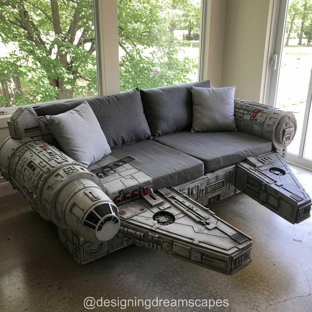 Millennium Falcon Sofa: The Ultimate Star Wars Fan’s Dream Seat