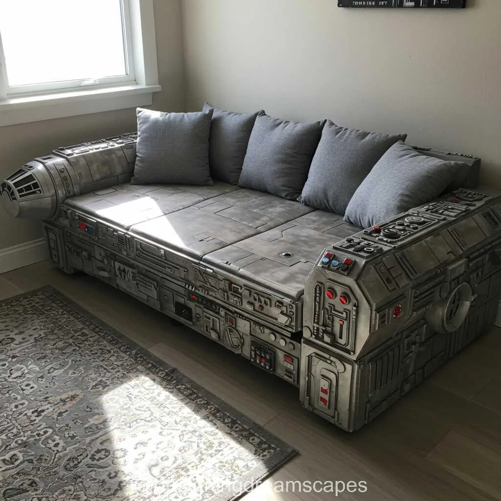 Millennium Falcon Sofa: The Ultimate Star Wars Fan’s Dream Seat