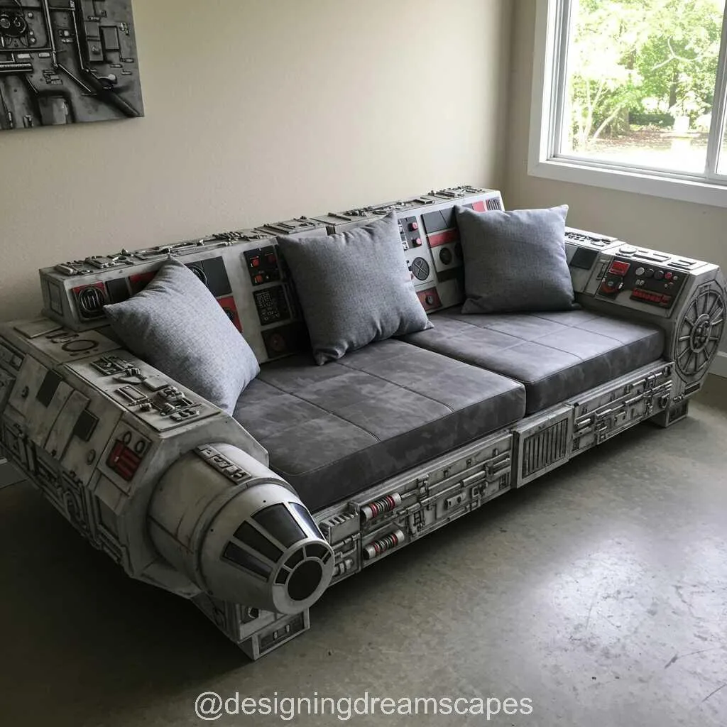 Millennium Falcon Sofa: The Ultimate Star Wars Fan’s Dream Seat