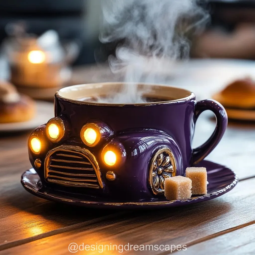 Sip in Style: The Ultimate Mustang Shaped Coffee Mug for Auto Lovers